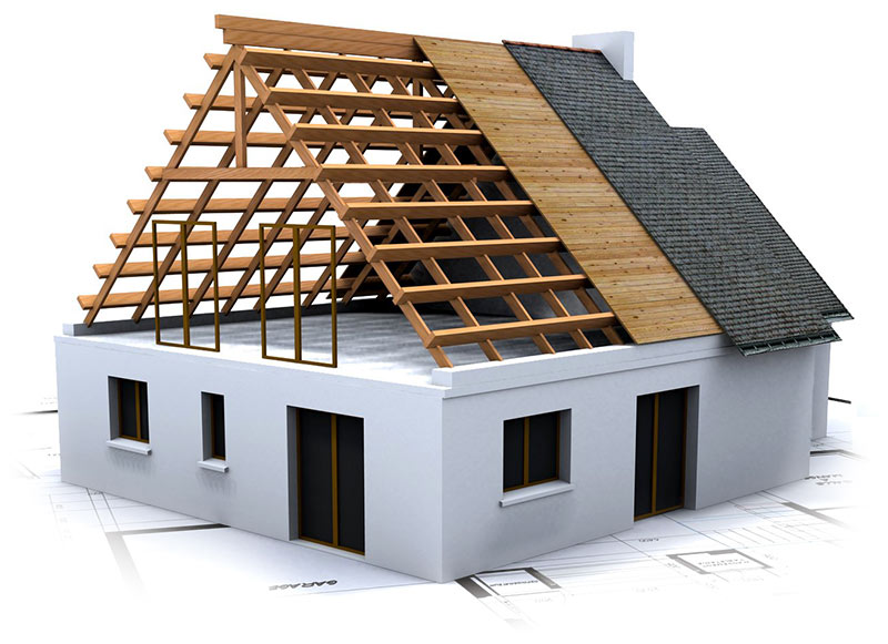 TRAVAUX DE CHARPENTE :  Chevrons, lattes, contrelattes, pannes  ... Traitement des bois contre les champignons : Pyrénées-Atlantiques (64) DS TOITURE 64 : Charpentier