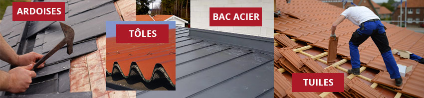 TRAVAUX DE TOITURE : Ardoise, bac acier et tuile. Dépannage urgent de votre toit. Pose faitage dans les Pyrénées-Atlantiques (64) DS TOITURE 64 : Couvreur